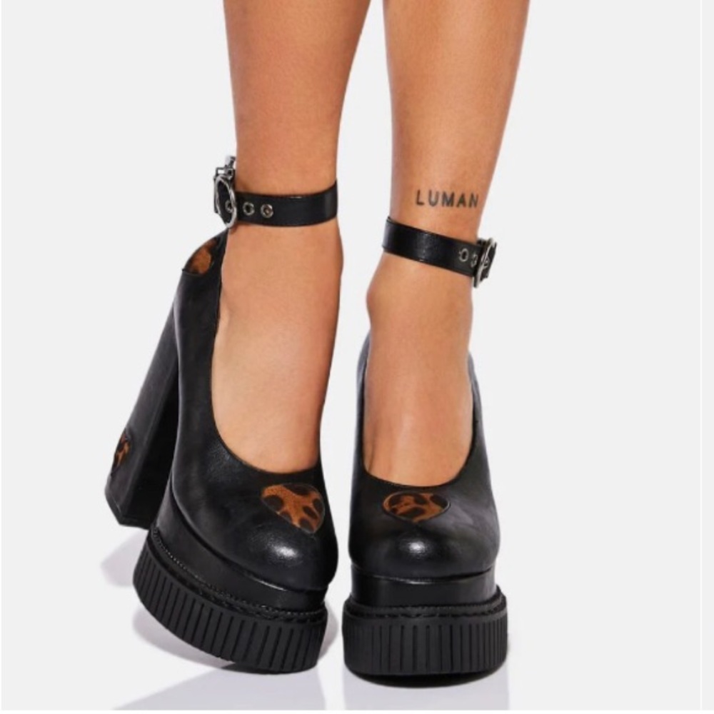 NWT Dolls Kill Lamoda Platform Mary Janes Size 8